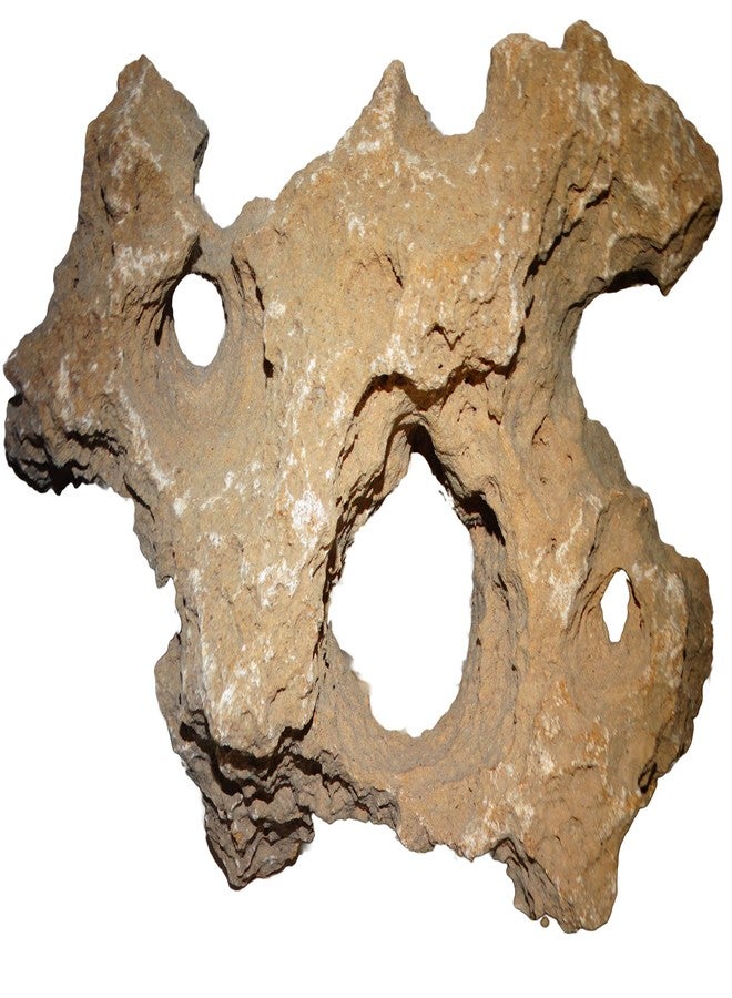 Maalavya صخور مالافيا المجوفة بوزن 3 كجم لـ |زينة أحواض السمك|إعداد أحواض الشعاب المرجانية|ديكور الحدائق|حجر الماء. - Image 2